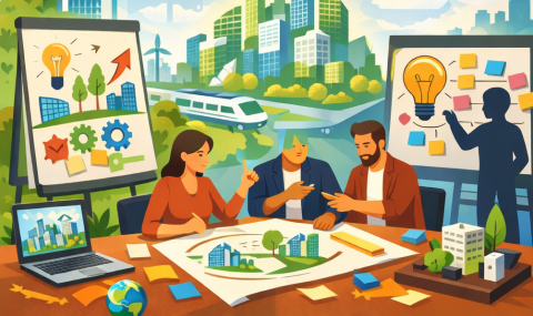 Visionsworkshop (Quelle: KI-generiert)